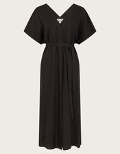 Verity Belt Dress, Black (BLACK), large