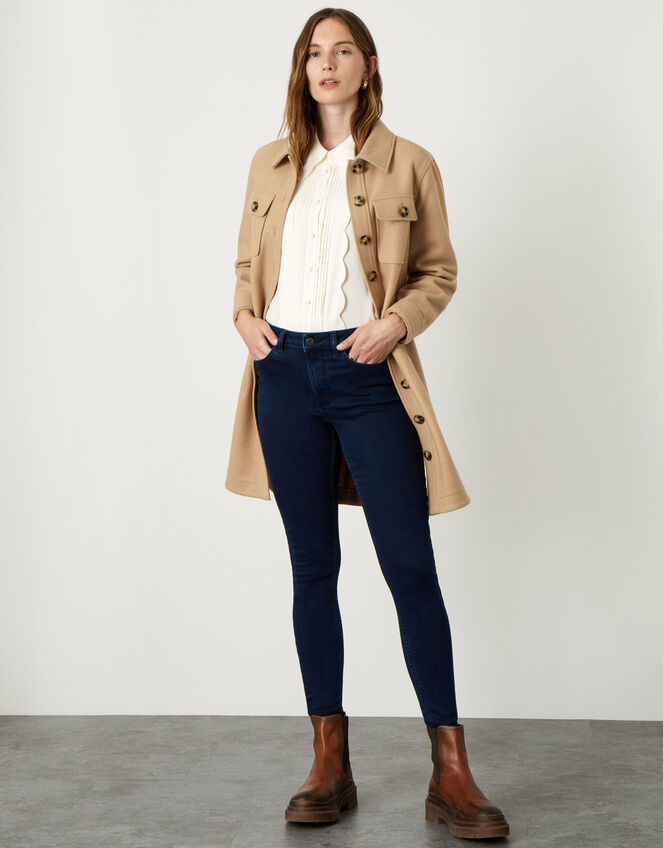 Carla Premium Skinny Jeans, Blue (INDIGO), large