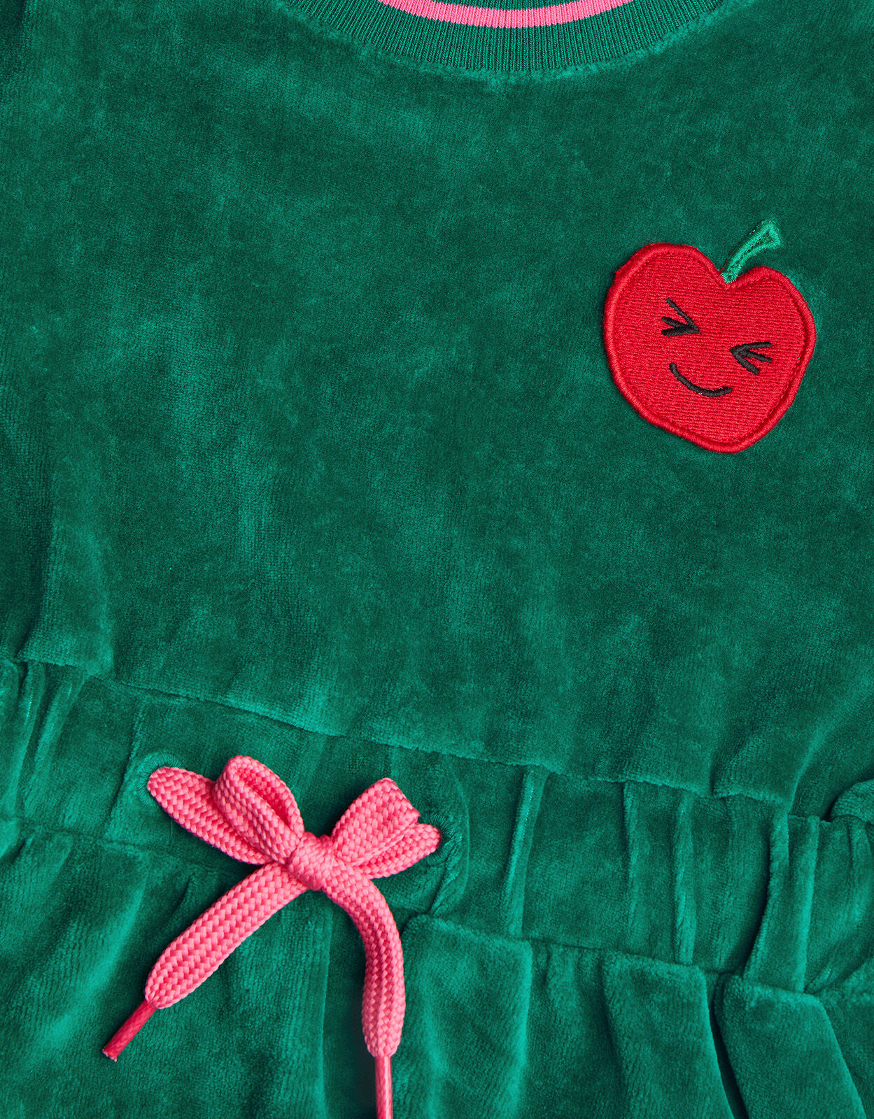Monsoon green deals velvet dress