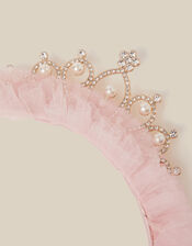 Tulle Tiara Headband, , large