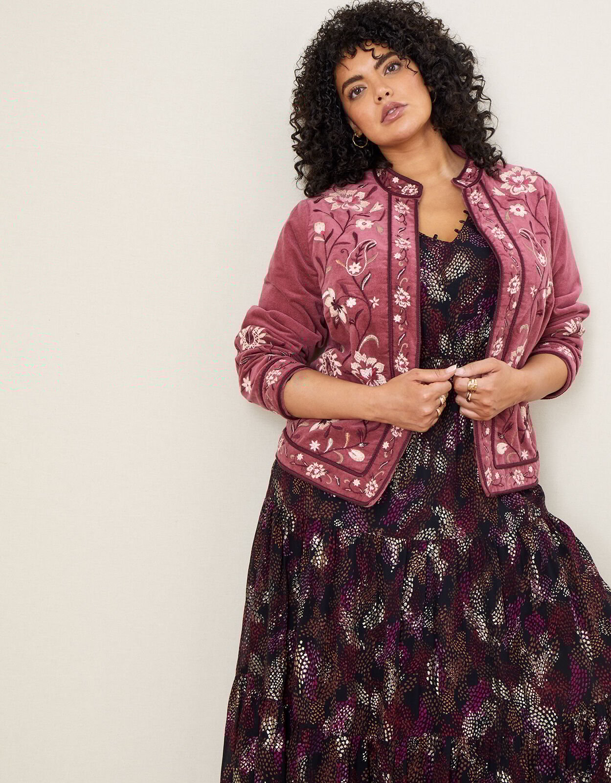 monsoon embroidered jacket