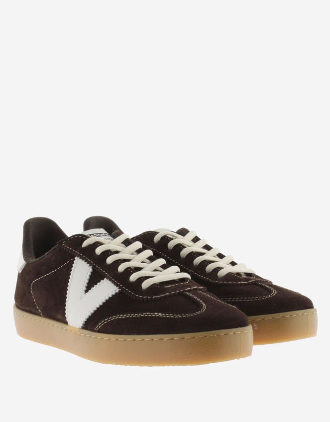 Victoria Berlin Suede Trainers, Brown (BROWN), large