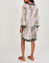 Chintz Border Print Cover Up in Recycled Polyester, , large
