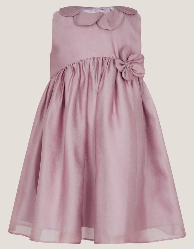 Baby Petal Collar Party Dress, Pink (PINK), large
