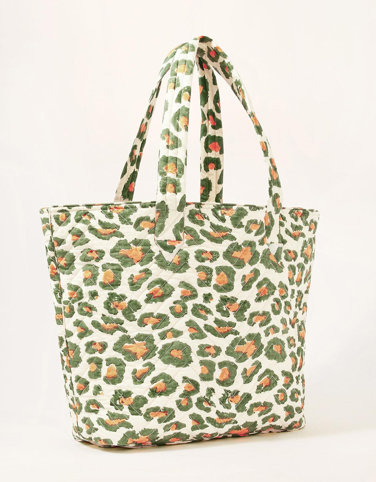 large leopard print tote bag