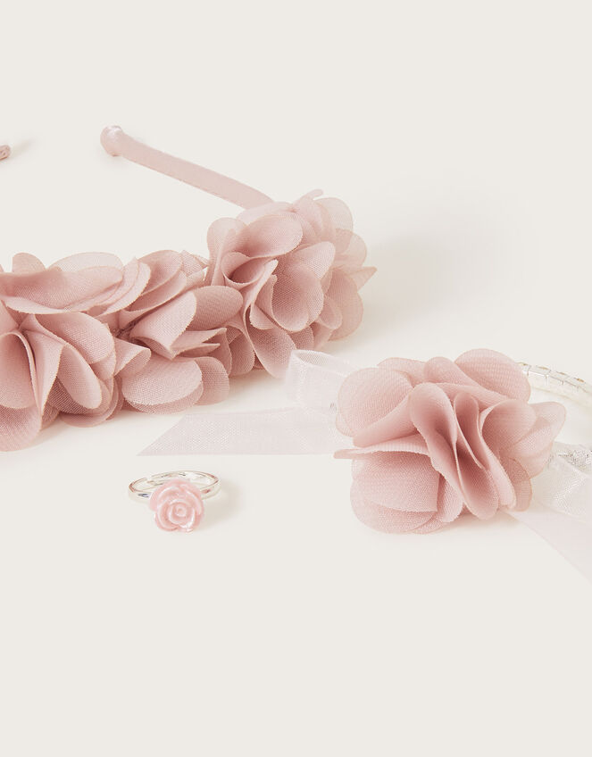 Bridesmaid Hair and Bracelet Set, , large