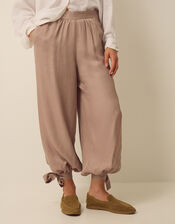 Ari Balloon Trousers, Brown (TAUPE), large