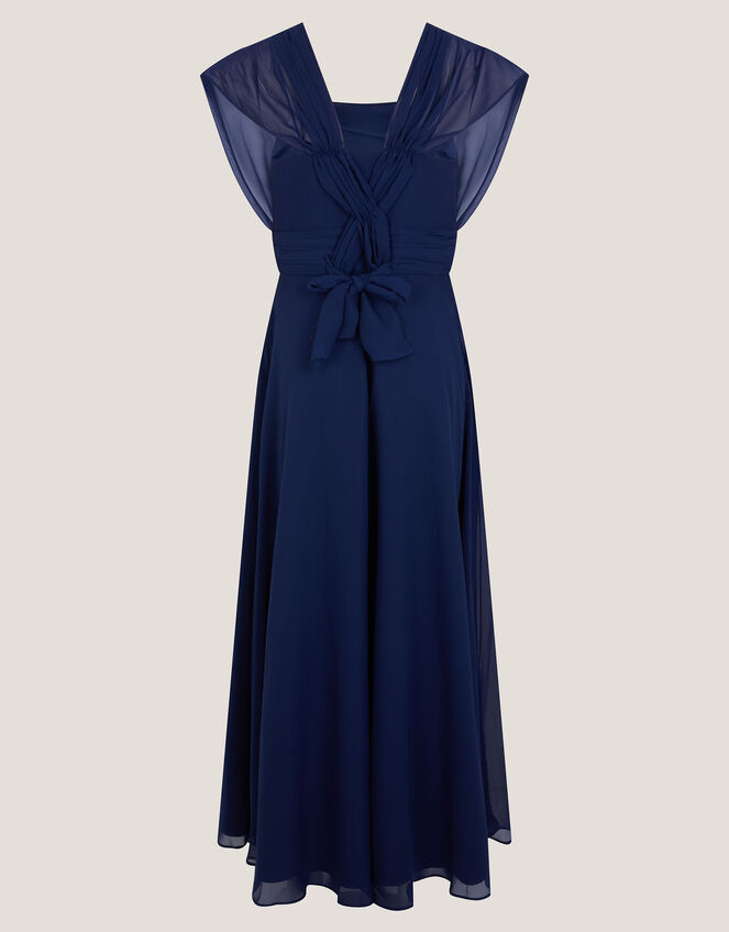 Maddison Multiway Chiffon Dress, Blue (NAVY), large