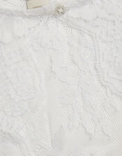 Lola Lace Shrug, White (WHITE), large