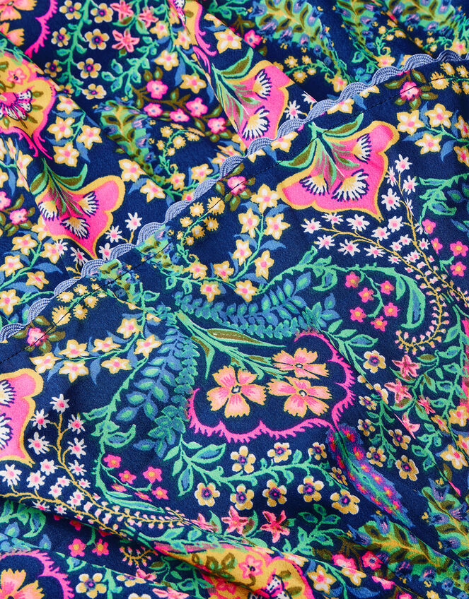 Paisley Dress in Recycled Polyester, Multi (MULTI), large