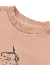 Liewood Unicorn Print Sweatshirt, Pink (PINK), large