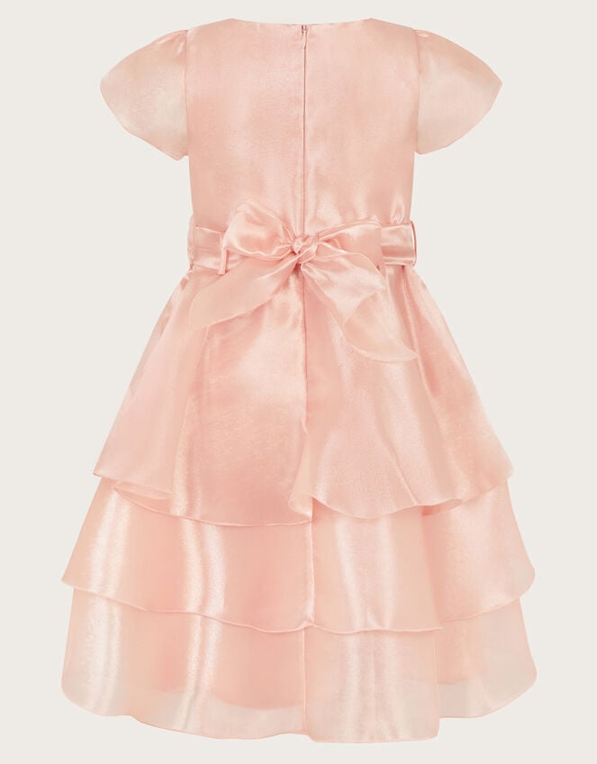 Olena Organza Ruffle Dress, Pink (PINK), large