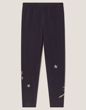 Fairy Enchanted Leggings, Blue (NAVY), large
