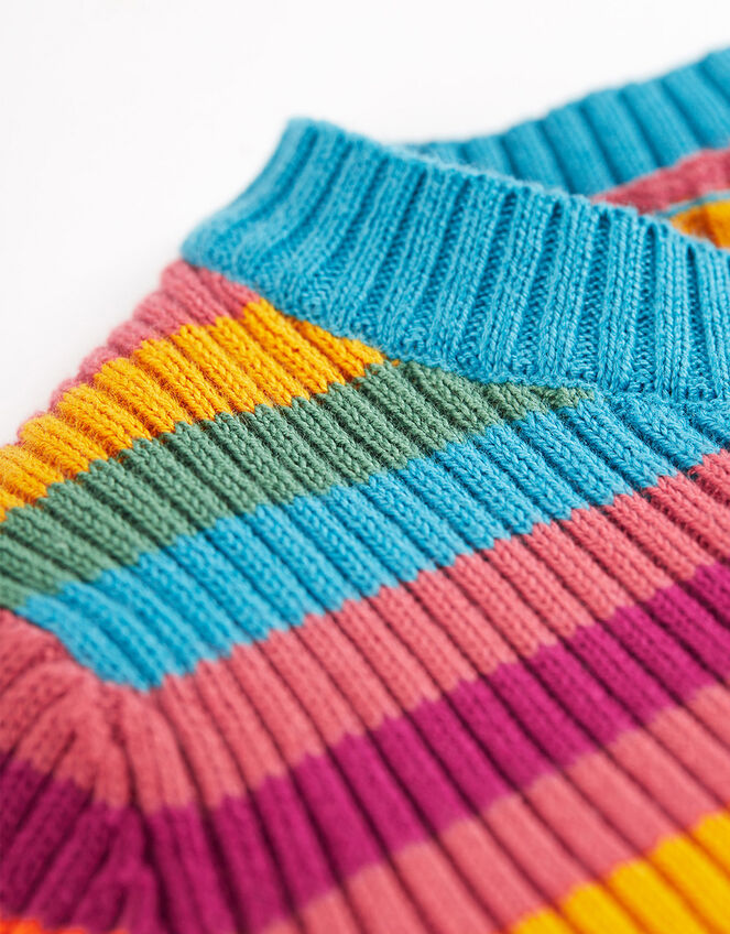 Frugi Zoe Knitted Jumper, Multi (MULTI), large