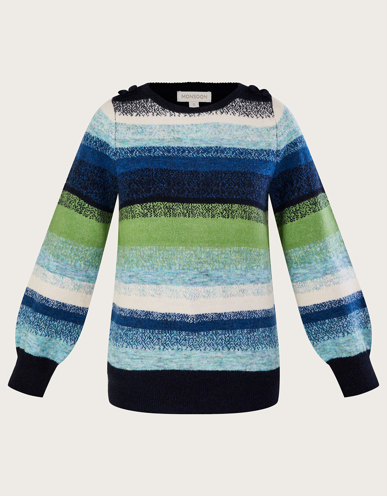 Monsoon green jumper discount