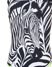 Zebra Print Swimsuit, Black (BLACK), large