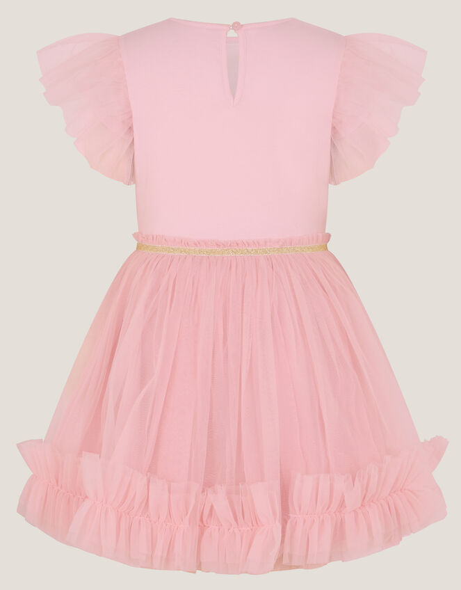 Bunny Sequin Disco Dress, Pink (PINK), large