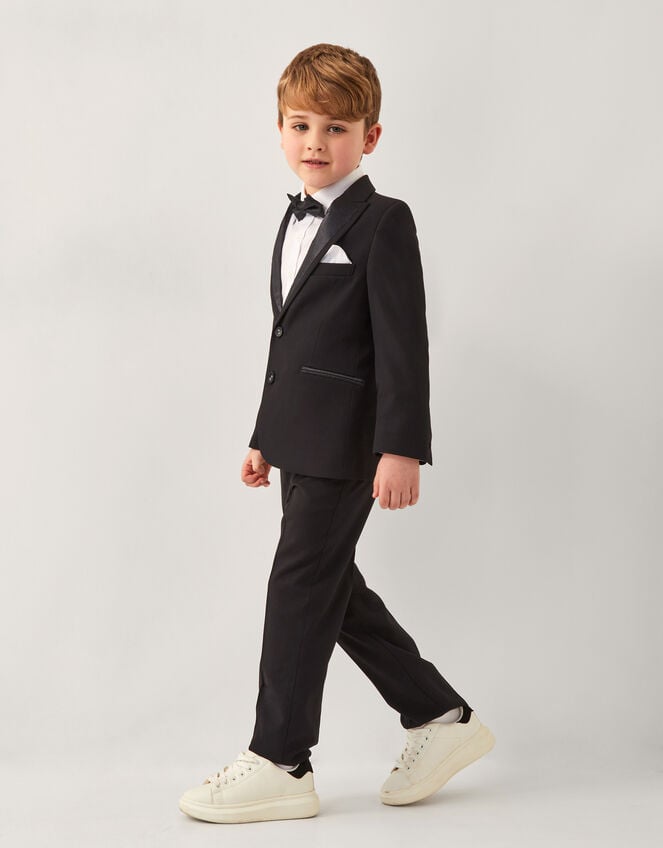 Benjamin Tuxedo Suit Set, Black (BLACK), large