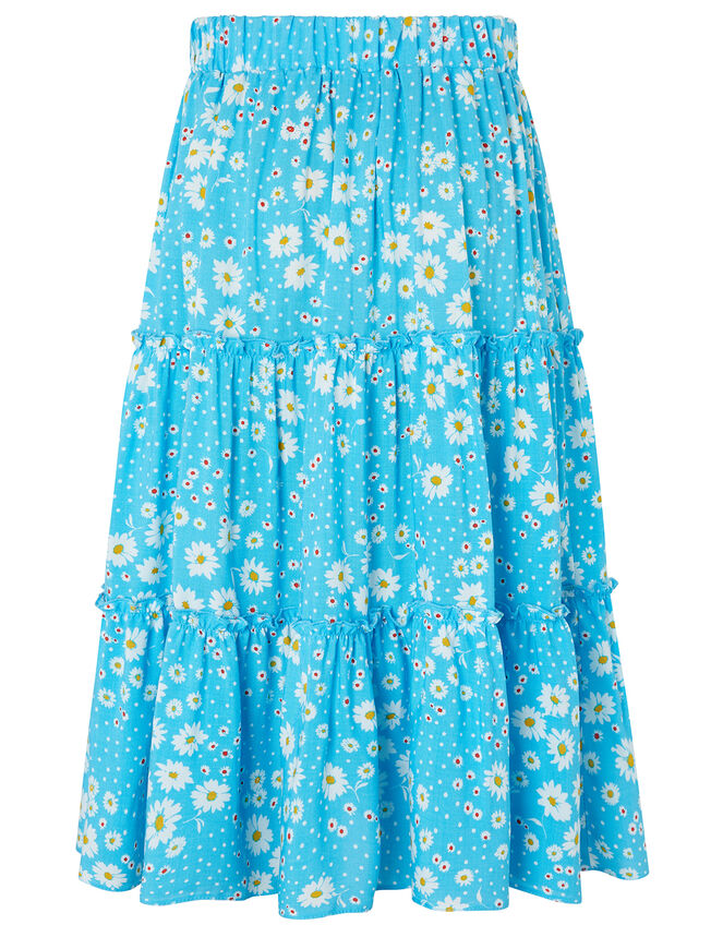 Daisy Top and Skirt Co-Ord Set, Blue (BLUE), large