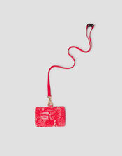 London Print Card Holder Lanyard, , large