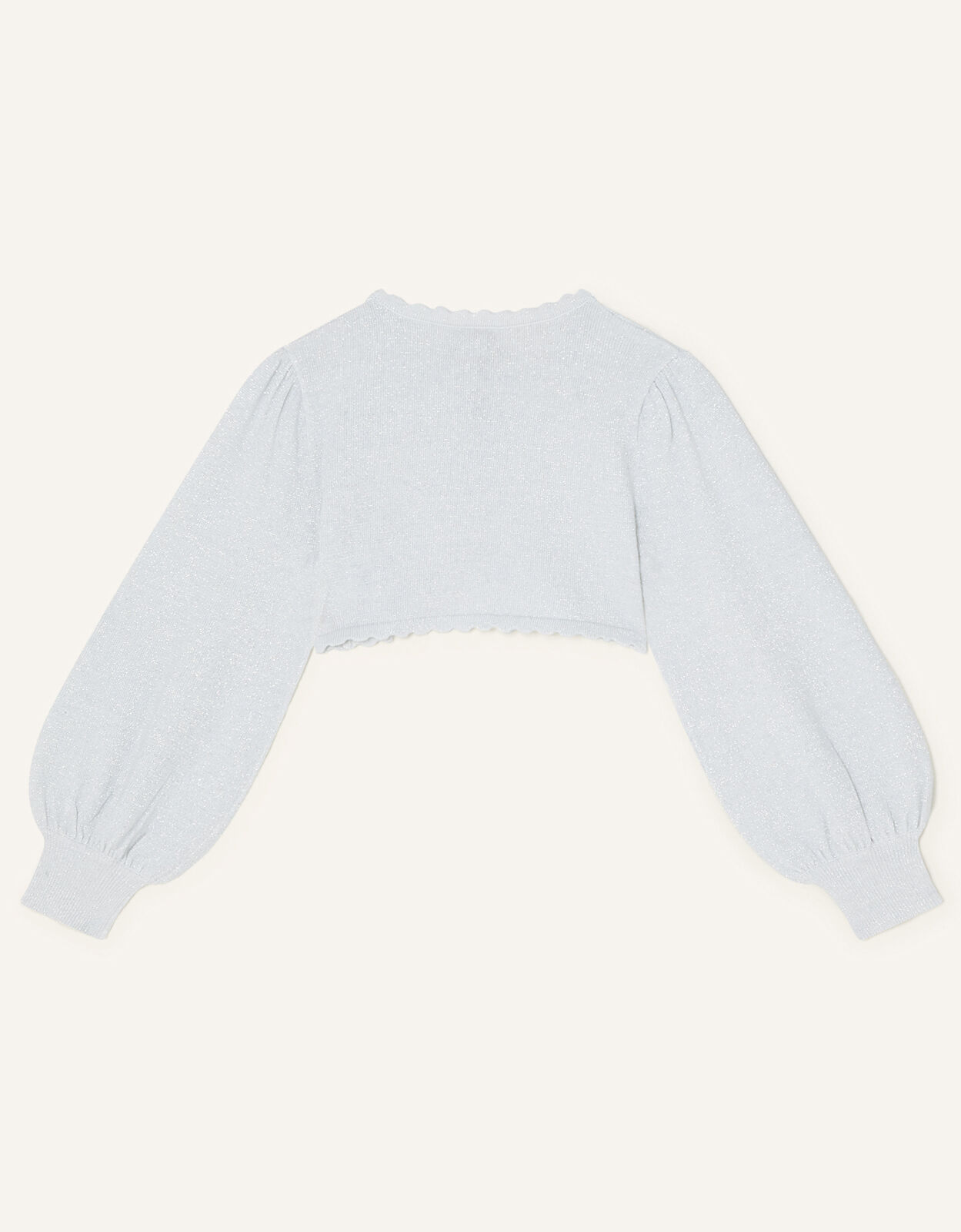 silver girls cardigan