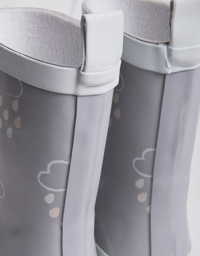 Grass and Air Colour-Revealing Wellies, Grey (GREY), large