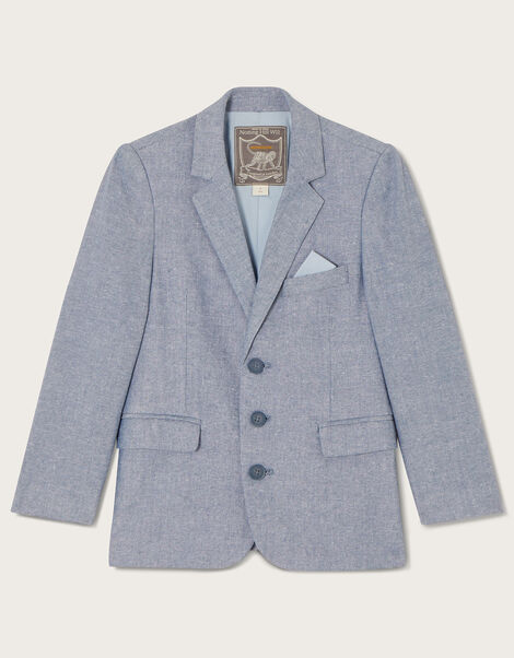 Nathan Pocket Detail Blazer, Blue (BLUE), large