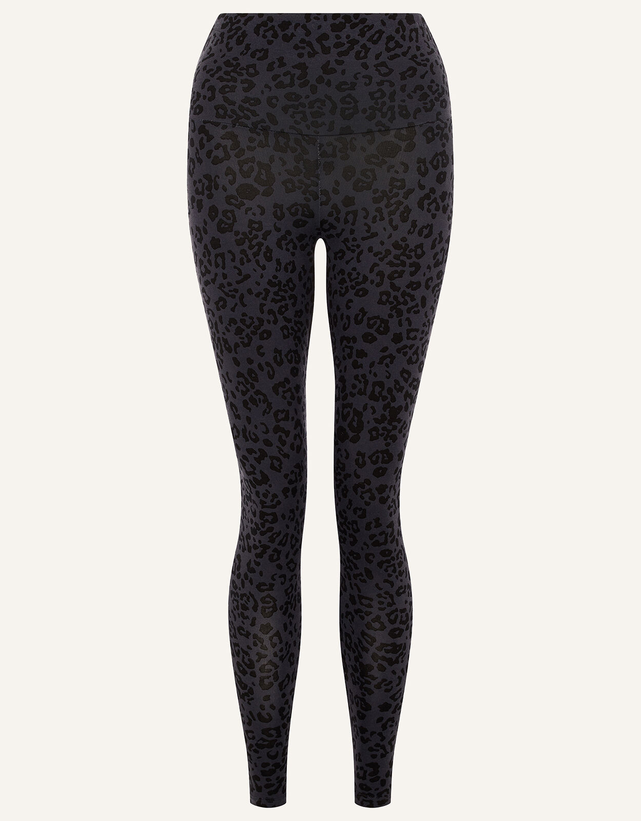 Grey animal print leggings new arrivals