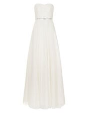 Klara Embellished Bridal Dress, Ivory (IVORY), large