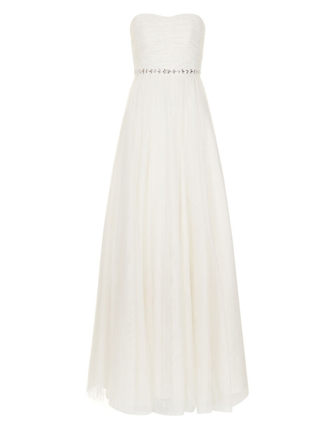 Klara Embellished Bridal Dress, Ivory (IVORY), large