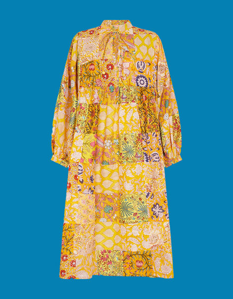 La Galeria Elefante Patchwork Dress, , large