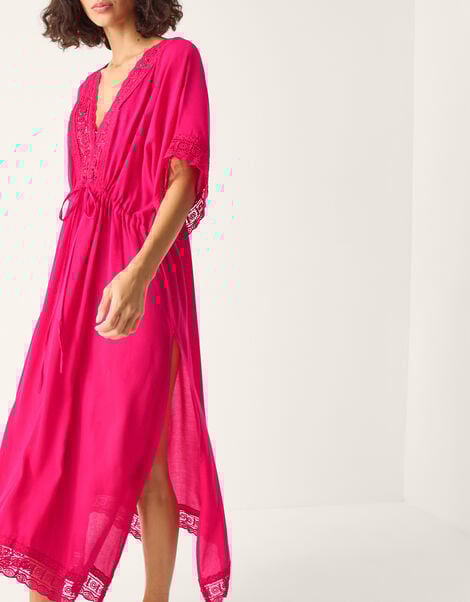 Cali Crochet Cover Up, Pink (PINK), large