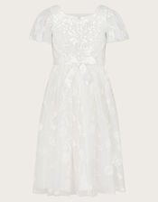 Embellished Truth Dress, Ivory (IVORY), large