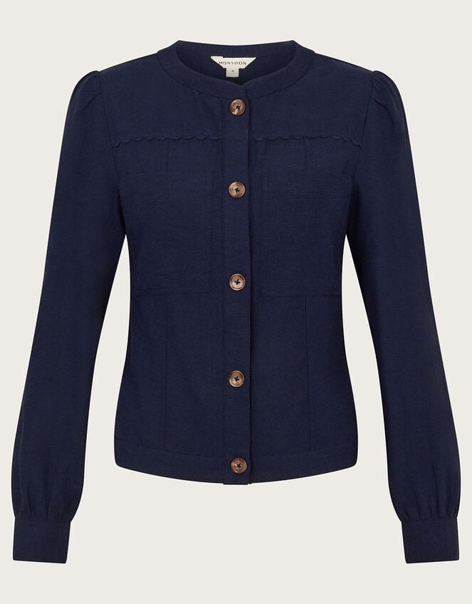 Ziya Lightweight Jacket, Blue (NAVY), large
