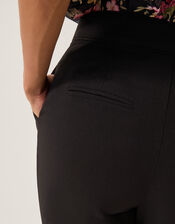 Erin Flared Tailored Trousers, Black (BLACK), large