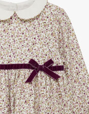 Trotters Aubrey Bow Dress, Pink (PINK), large