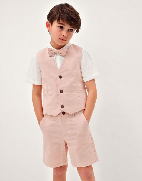 Leo 4-Piece Short Suit, Pink (PINK), large