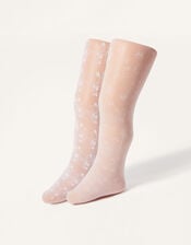 2-Pack Baby Lace Tights, Multi (MULTI), large