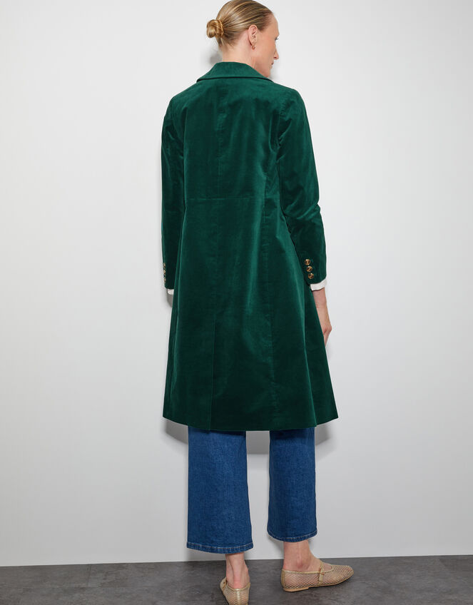 Amalia Velvet Coat, Teal (TEAL), large