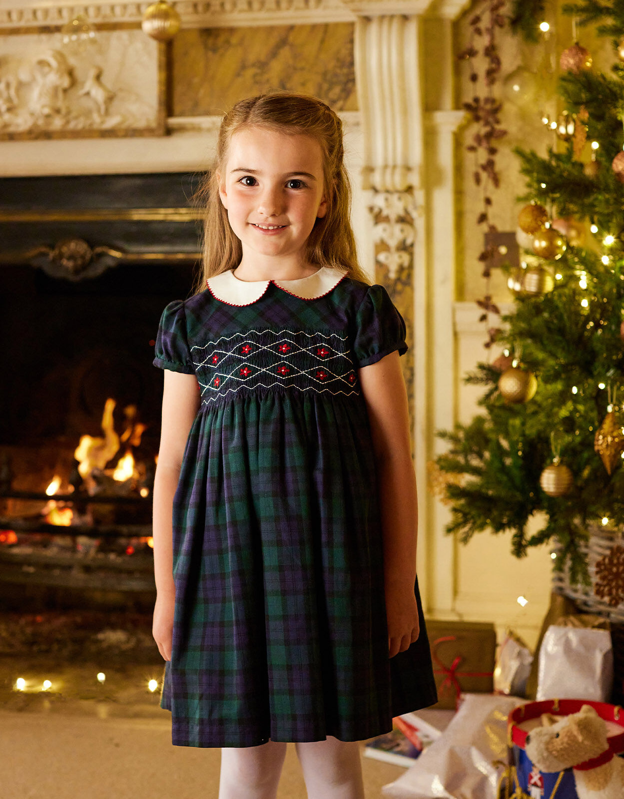 Monsoon online tartan dress