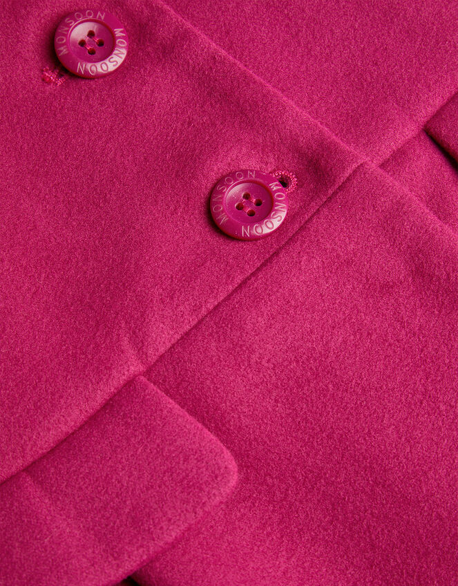 Skirted Coat, Pink (MAGENTA), large