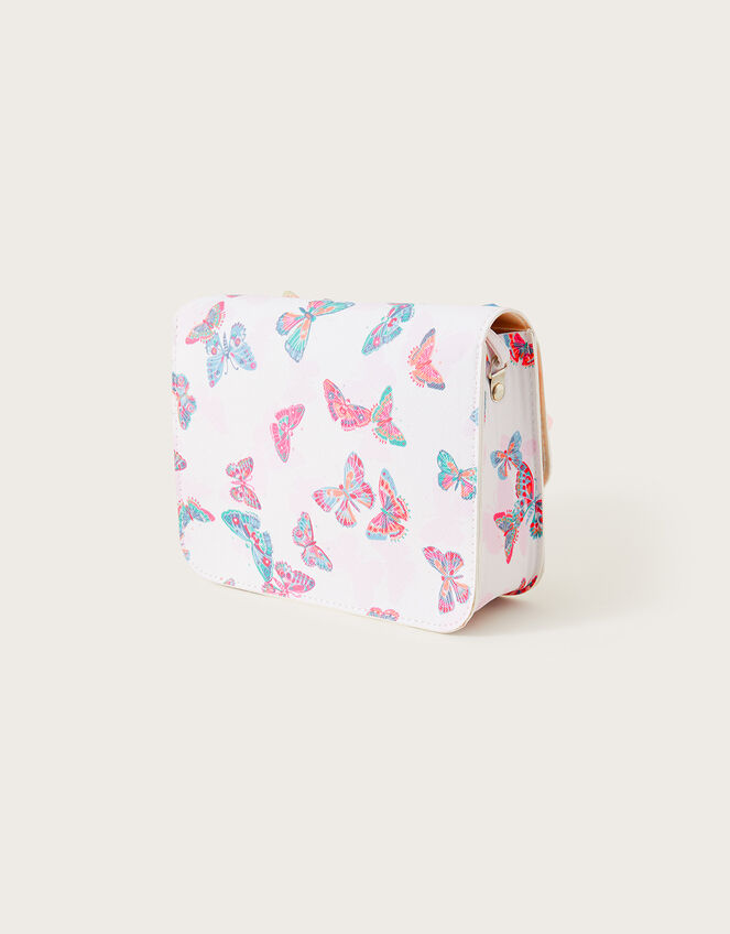 Flutter Butterfly Satchel Bag, , large