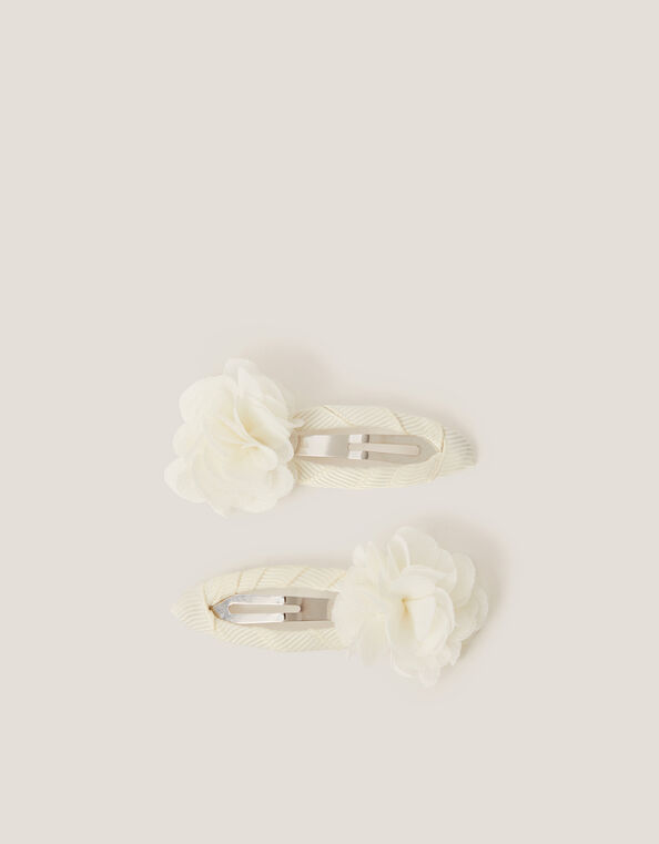 2-Pack Corsage Flower Hair Clips, , large