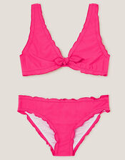 Frill Bikini Set, Pink (PINK), large
