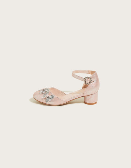 Dazzle Butterfly Two-Part Heels, Pink (PINK), large