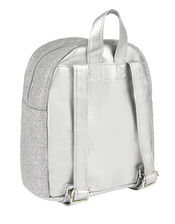 Silver Glitter Owl Backpack, , large