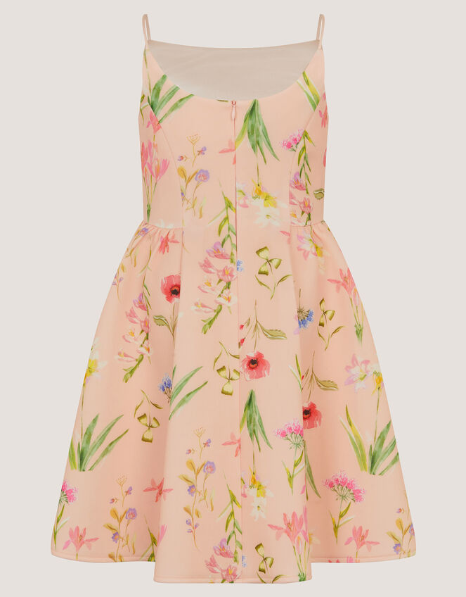 Dream Strappy Floral Party Dress, Pink (PINK), large