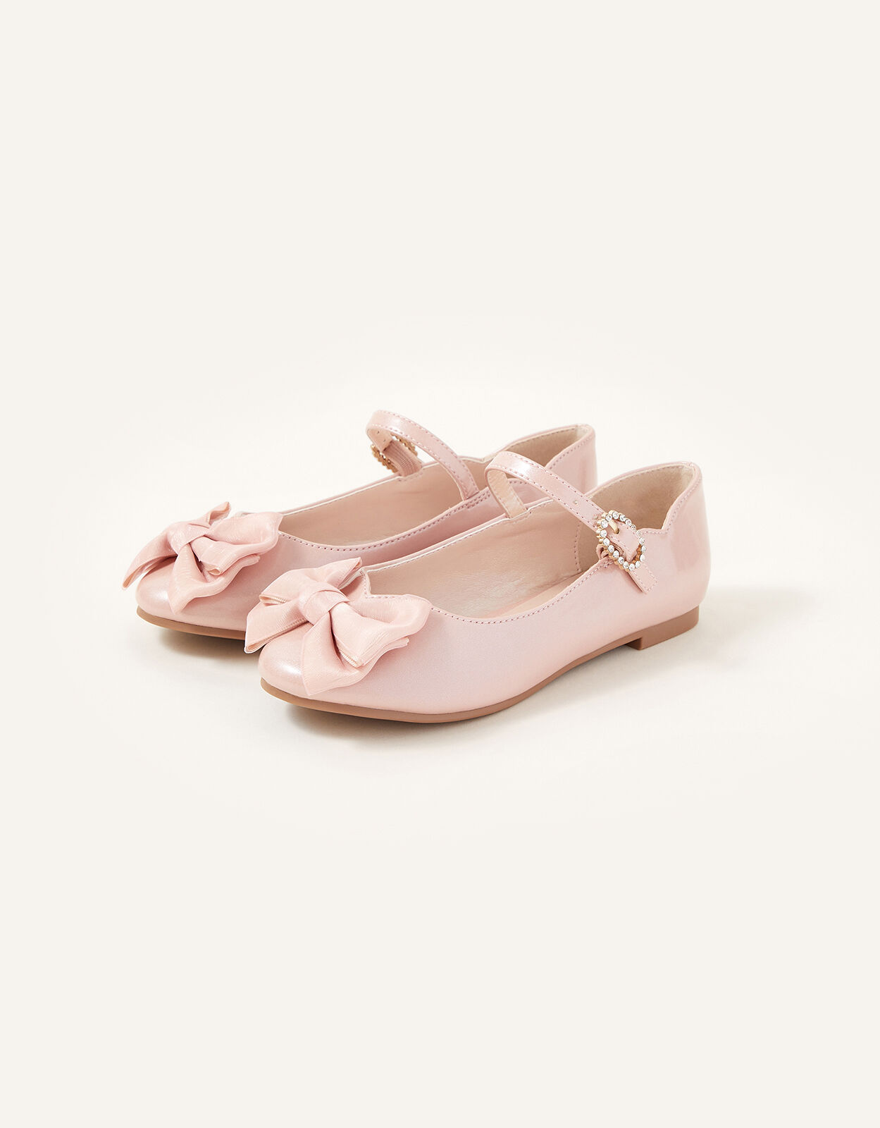 Pink patent leather hot sale flats
