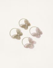 Lacey Butterfly Hairband Set, , large