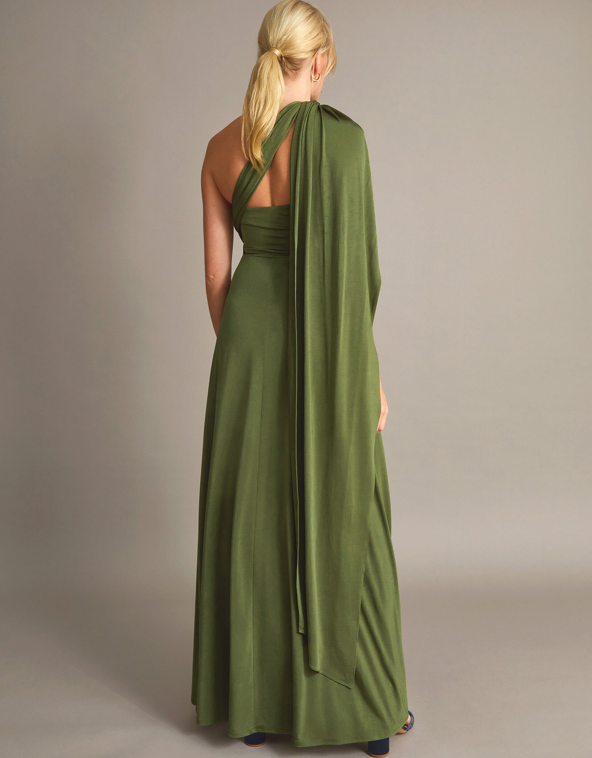 Monsoon olive oriental tea dress 2025